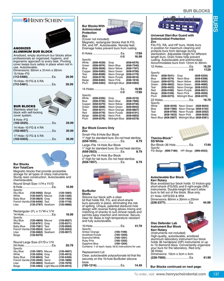 2021 2022 Henry Schein Dental Merchandise Catalog 137