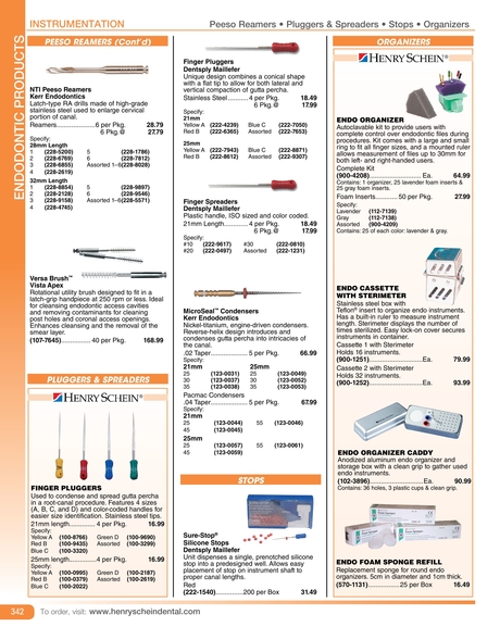 2021 2022 Henry Schein Dental Merchandise Catalog 342