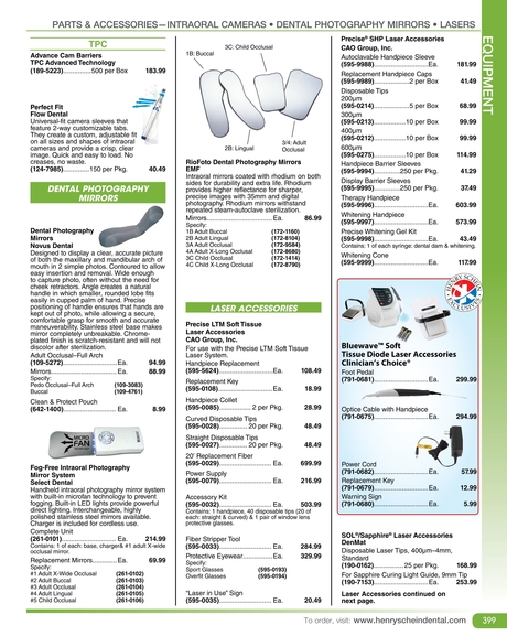2021 2022 Henry Schein Dental Merchandise Catalog 399