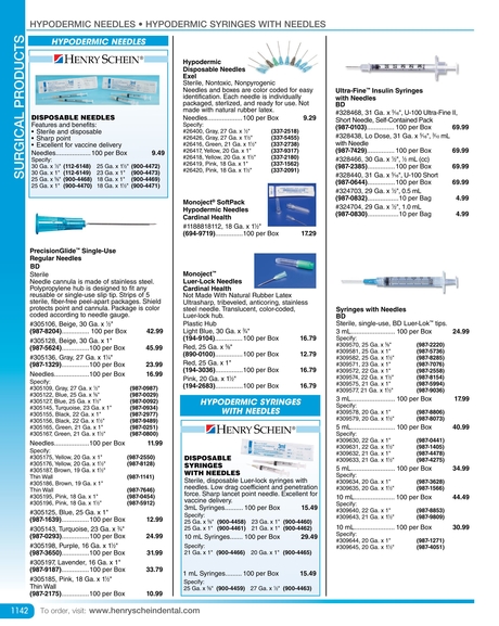 2021/2022 Henry Schein Dental Merchandise Catalog - 1142