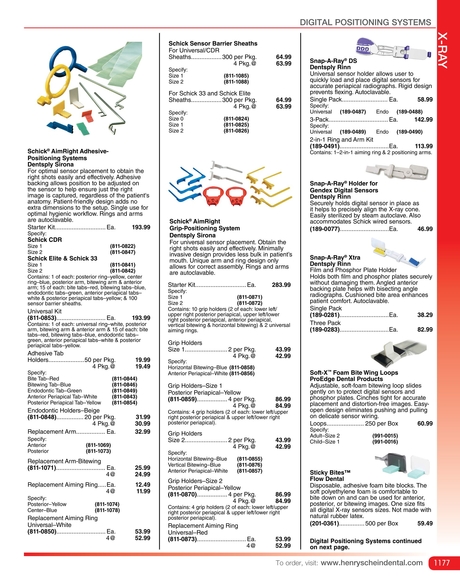 2021 2022 Henry Schein Dental Merchandise Catalog 1177
