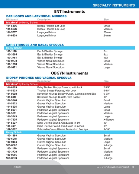 Surgical Instruments Guide 2017-2018 - 15