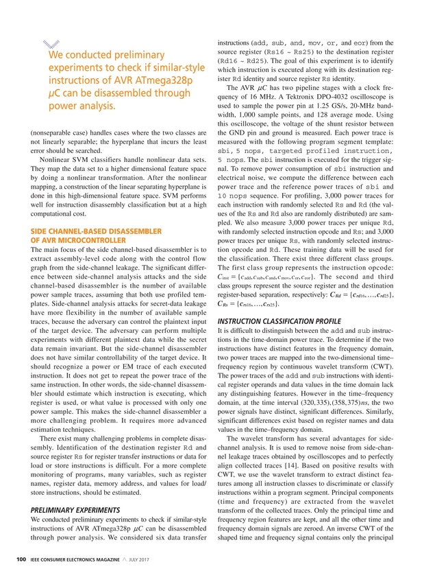 Ieee Consumer Electronics Magazine July 2017