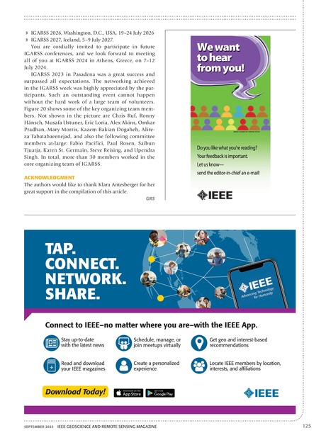IEEE Geoscience and Remote Sensing Magazine - September 2023 - 125