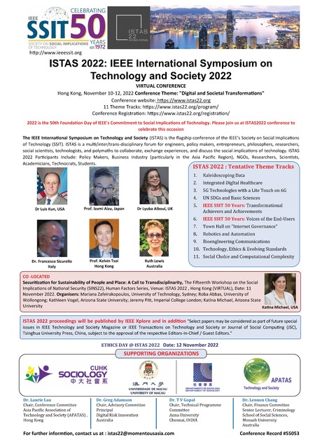 Ieee Technology And Society Magazine September 2022 Cover2