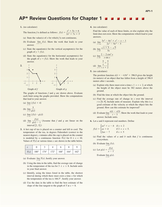 Calculus Of A Single Variable Ap1 1