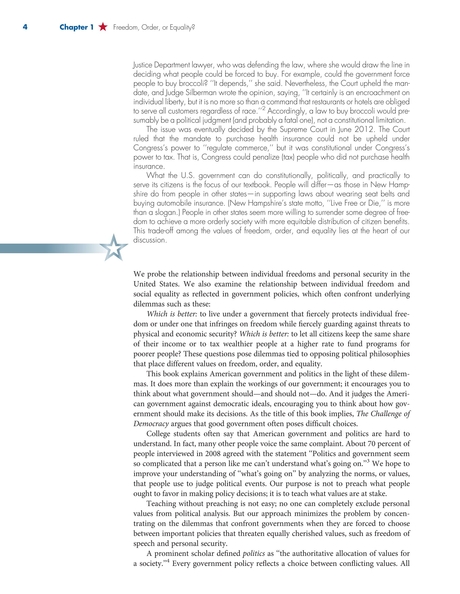 The Challenge Of Democracy The Challenge Of Democracy