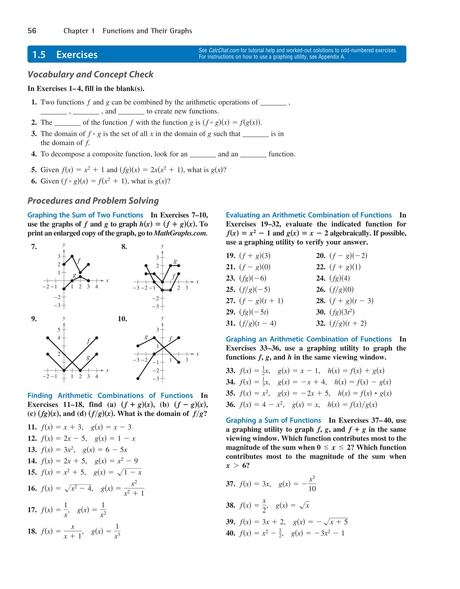 Precalculus With Limits 7th Edition