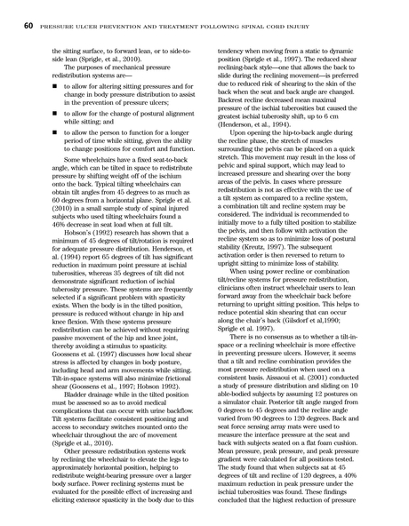 Pressure Ulcer Prevention and Treatment Following Spinal Cord Injury - 60