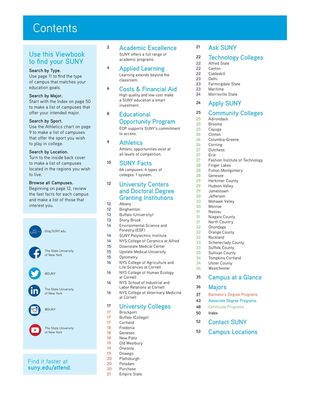 SUNY Viewbook 2019