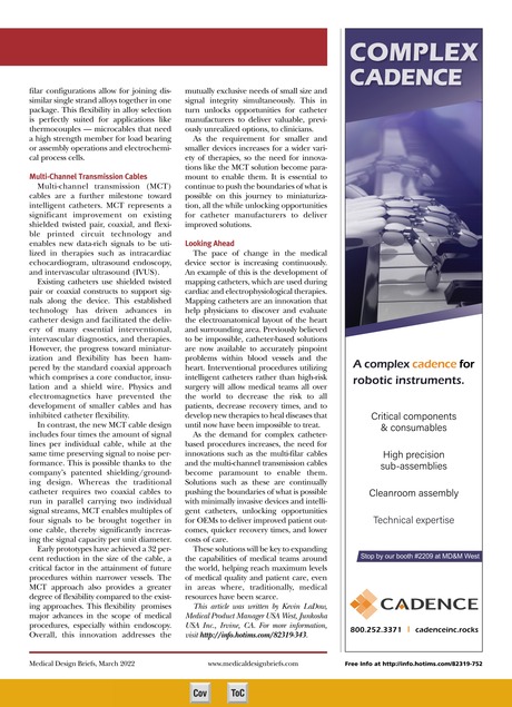 Medical Design Briefs March 2022 21