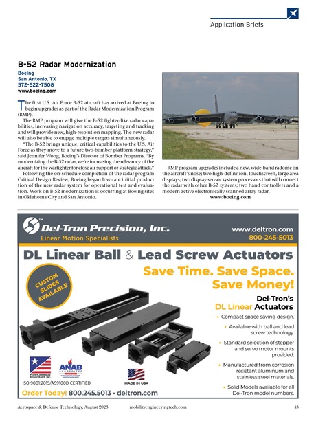 Aerospace & Defense Technology - August 2023 - 43