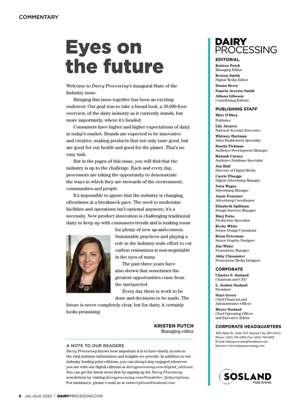Dairy Processing - July/August 2022 - 6